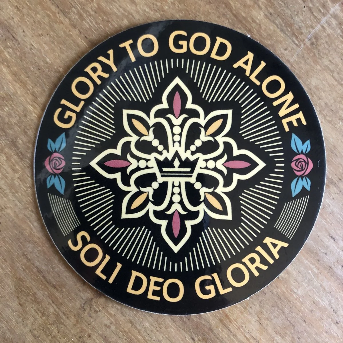 Soli Deo Gloria - Glória somente a Deus, tudo existe e acontece para a glória de Deus